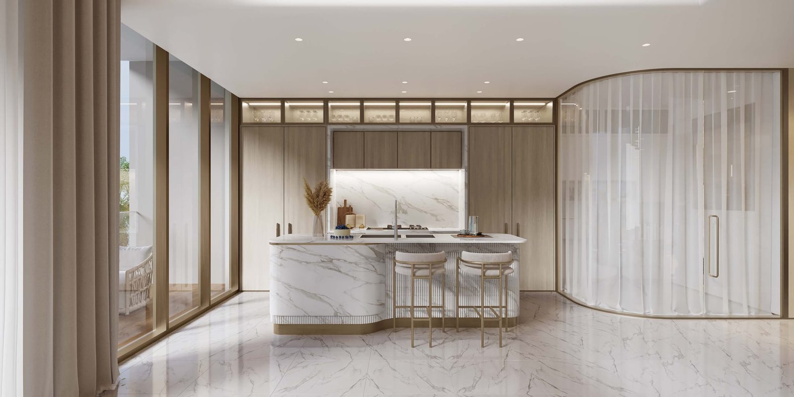 Beach Walk III by Imtiaz — interior